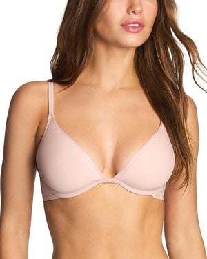 B.tempt'd B. Tempt'D By Wacoal Full Transparency Plunge Contour Underwire Bra - Natural