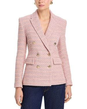 Generation Love Arielle Tweed Blazer - Pink