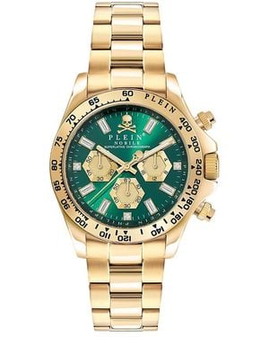 Philipp Plein Phillip Plein Nobile Chronograph, 43Mm - Metallic
