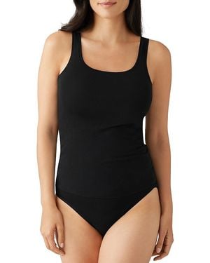 Wacoal Understated Cotton Tank - Black