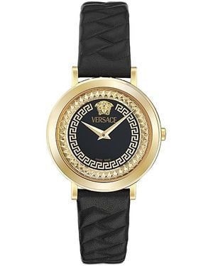 Versace Delphinus Watch, 35Mm - Metallic
