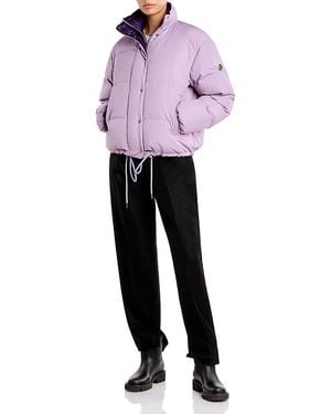Moncler Verone Down Puffer Coat - Purple