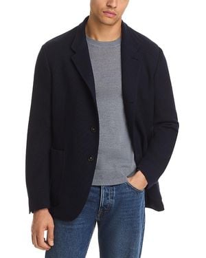 Canali Knit Blazer - Blue