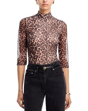 Generation Love Milo Leo Mesh Bodysuit - Red