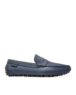 Cole Haan Davies Grand Penny Leather Driving Loafers - Blue
