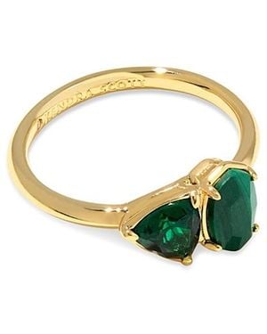 Kendra Scott Malachite & Nano Gem Tatum Ring - Blue