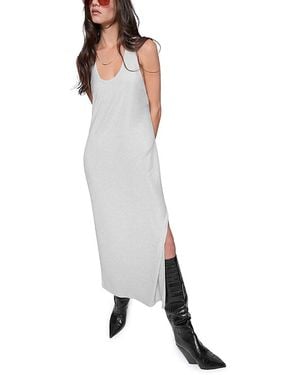Rebecca Minkoff Veda U-Neck Maxi Dress - Gray