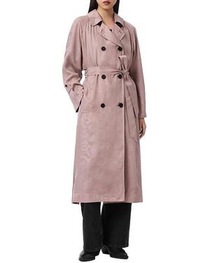 AllSaints Lizie Trench Coat - Pink