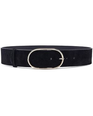 Ba&sh Cole Suede Belt - Black