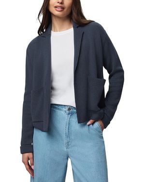 Splendid Estelle Open Front Jacket - Blue