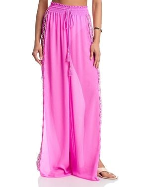 Ramy Brook Embellished Athena Pants - Pink