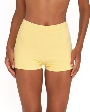 FAE Valley Coverup Shorts - White