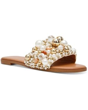 Steve Madden Klio Embellished Slides - Multicolor