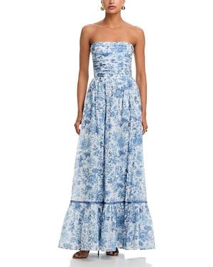 V. Chapman Regina Dress - Blue