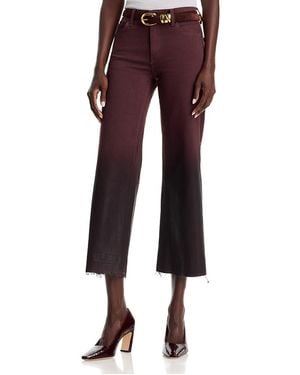 Kobi Halperin Rafaella High Rise Wide Leg Pants - Red