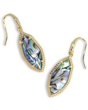 Kendra Scott Ophelia Abalone Shell Drop Earrings - Blue