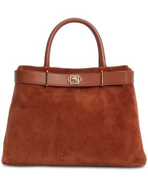 Jonathan Simkhai Roan Suede Top Handle Tote - Brown