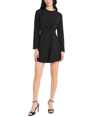 Donna Morgan Scuba Crepe Minidress - Black
