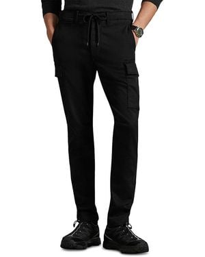 Polo Ralph Lauren Stretch Slim Fit Knitlike Cargo Pant - Black