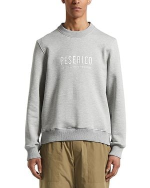 Peserico Cotton Logo Sweatshirt - Gray