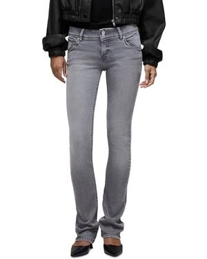 Hudson Jeans Beth Low Rise Baby Boot Jeans - Black