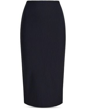 Commando Stretch Pencil Skirt - Blue