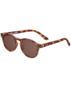 Babiators Keyhole With Amber Lenses Sunglasses - Brown