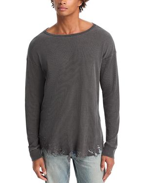 John Elliott Folsom Thermal Pullover - Gray