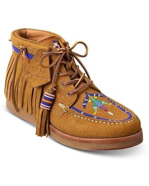 Polo Ralph Lauren Prl X Topa Maka Omani Suede Boots - Brown