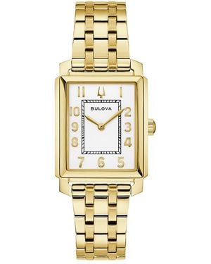 Bulova Classic Sutton Watch, 37Mm X 25Mm - Metallic