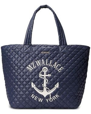MZ Wallace Large Metro Tote Deluxe - Blue