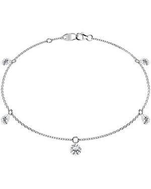 Vrai Floating 5 Station Bracelet - White