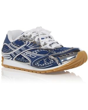 Bottega Veneta Orbit Low Top Sneakers - Blue