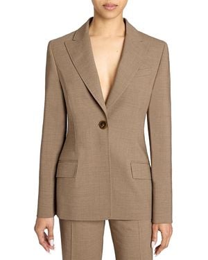 Santorelli Jess Single Button Jacket - Natural