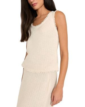 Whistles Lucie Boucle Tank Top - Natural