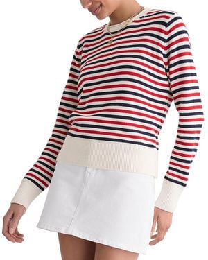 Vineyard Vines Katie Cotton Rollneck Sweater - White
