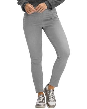 Hue Ultra-Soft High-Waisted Denim Leggings - Gray