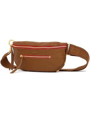 Hammitt Charles Medium Leather Crossbody - Brown
