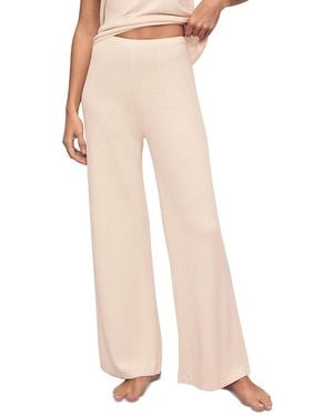 Eberjey Fine Gauge Sweater Pants - Natural