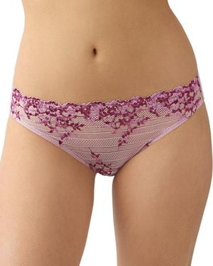 Wacoal Embrace Lace Bikini - Purple