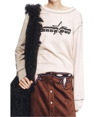 Anna Sui Logo Tees Thermal T-Shirt - Multicolor
