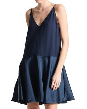 Saint Art Devon Drop Waist Dress - Blue