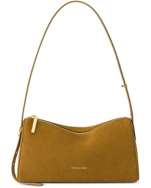 Veronica Beard Prism Suede Shoulder Bag - Metallic
