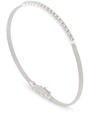 Marco Bicego 18K & Diamond Masai Medium Stackable Bracelet - White