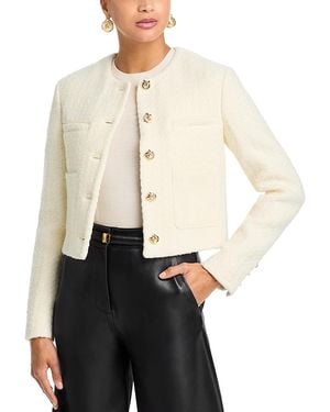 Altuzarra Beanie Cropped Jacket - White