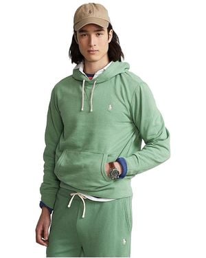 Polo Ralph Lauren Cotton Blend Fleece Solid Classic Fit Hoodie - Green