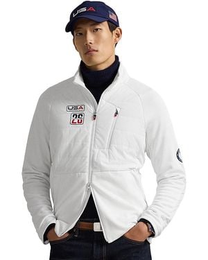 Polo Ralph Lauren Team Usa Hybrid Jacket - White