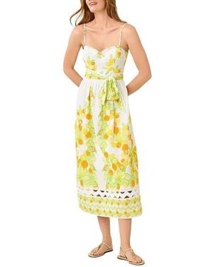 Lilly Pulitzer Katina Midi Dress - Yellow