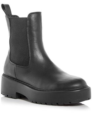 Aqua Perie Chelsea Booties - Black