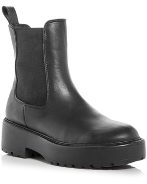 Aqua Perie Chelsea Booties - Black